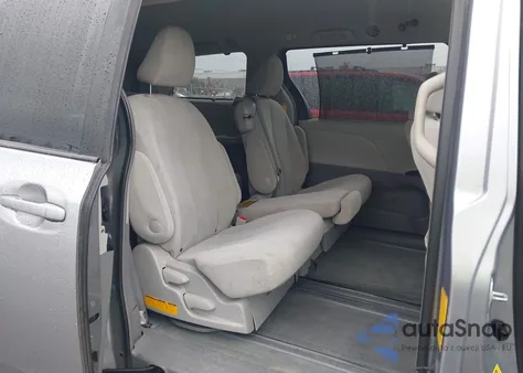 2012 Toyota Sienna Le V6 8 Passenger from USA, damaged, VIN 5TDKK3DC7CS234937